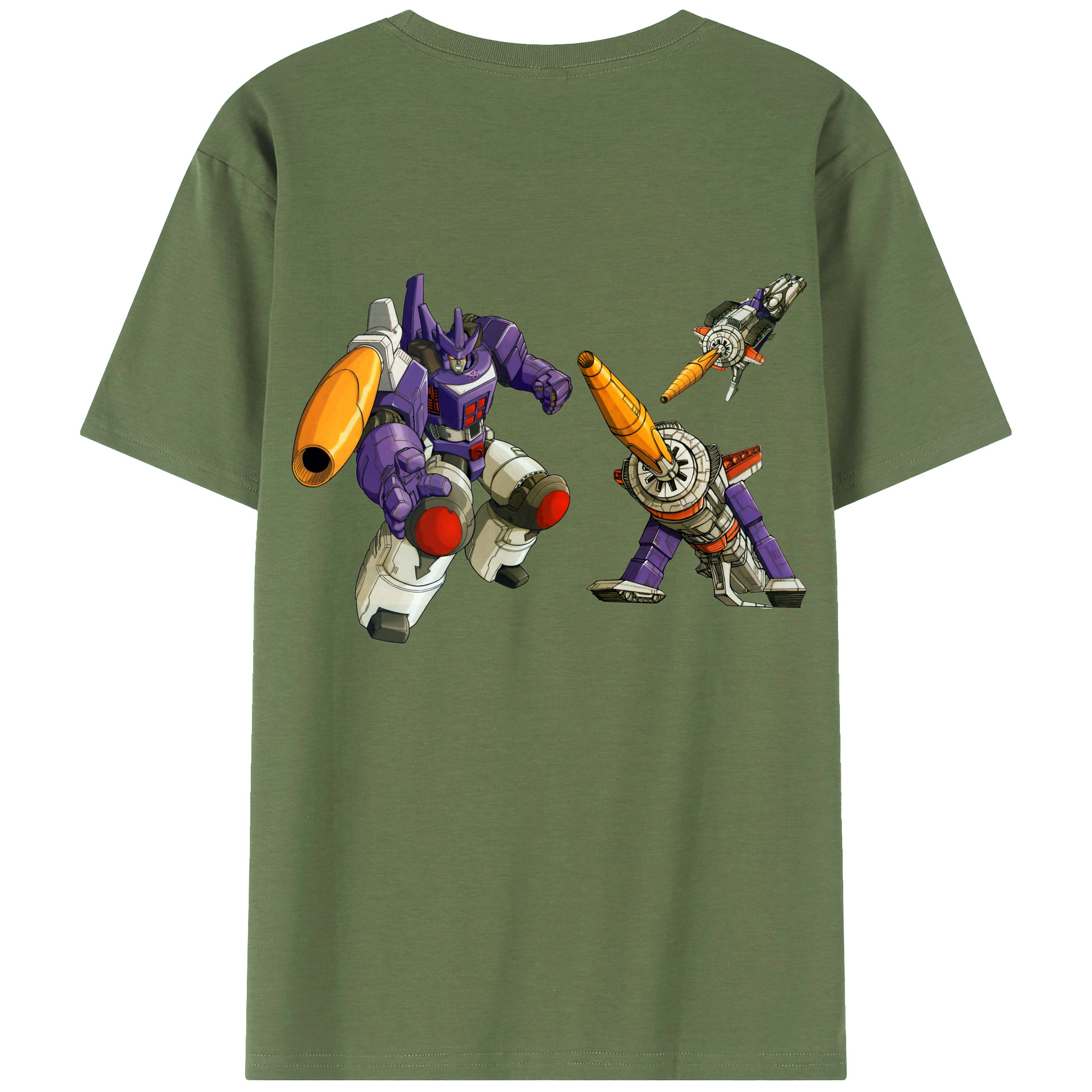 （画像用）  綿100％ メンズ半袖Tシャツ（バックプリント） 通気性